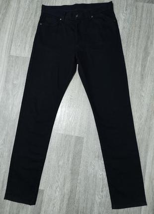 Чоловічі чорні джинси/h&amp;m/штани/штани/жовтогарячий одяг/id...