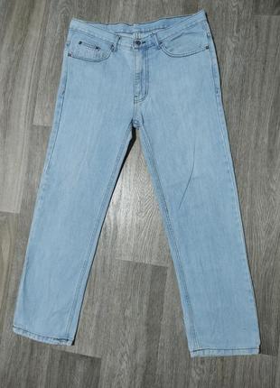 Мужские джинсы / euro denim / штаны / светло-синие джинсы / му...