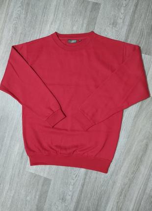Мужской красный свитшот / premium / свитер / джемпер / тёплый ...