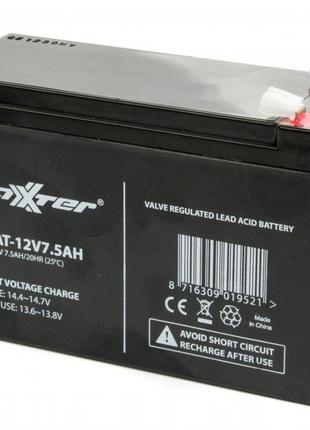 Аккумуляторная батарея Maxxter MBAT-12V7.5AH, 12В 7.5Ач