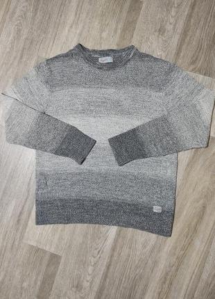 Мужской свитер / jack & jones / кофта / серый свитер / свитшот...