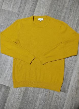 Мужская кофта / свитер / next / жёлтый свитер / мужская одежда...