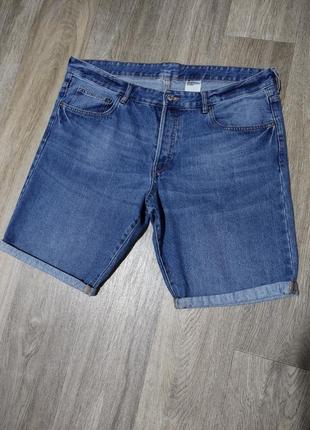 Мужские джинсовые шорты / h&m / синие шорты / бриджи / мужская...