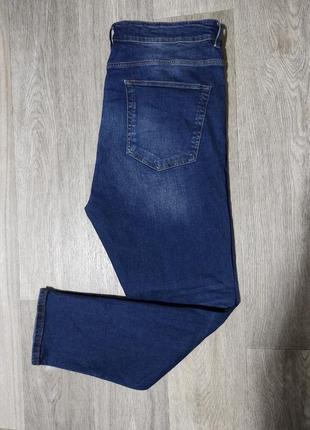 Мужские джинсы / studio / штаны / брюки / синие зауженные джин...