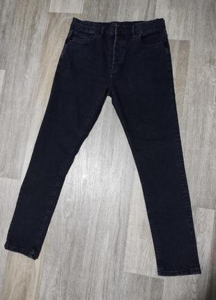 Мужские темно-серые джинсы / штаны / next / slim / мужская оде...