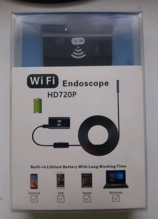 WI-FI, ендоскопічна камера, HD 720P, ендоскоп камера. Wi-fi кам