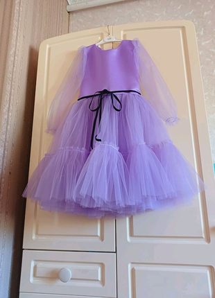 Сукня святкова  бузкова  для дівчинки на свята день народження