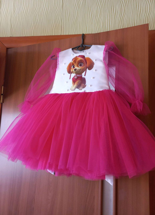 Щенячий Патруль детяча сукня  для дівчинки на свята подарунок