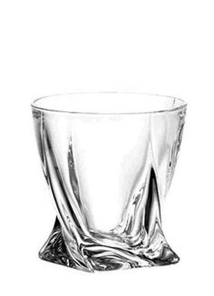 Набір склянок для віскі 6шт 340мл quadro тм китай