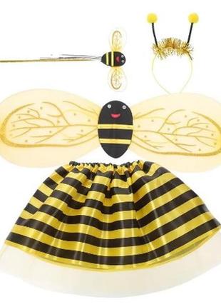 Крылья, рожки, юбка  и волшебная палочка к костюму  пчелка