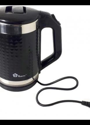 Дисковый электрический чайник Domotec MS-5027 2000W Чёрный