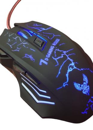 Игровая мышка GAMING MOUSE X7 проводная мышь с LED с подсветко...