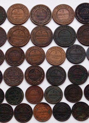 Велика колекція старовинних монет.