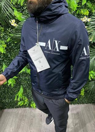 Куртка ветровка armani exchange