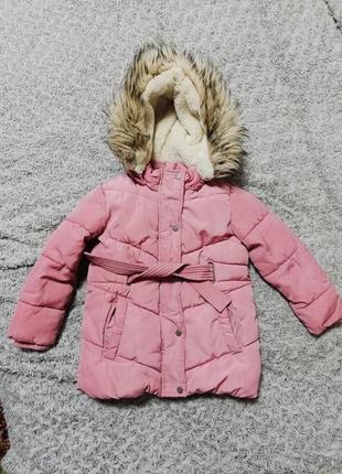 Детская зимняя куртка курточка еврозима primark 3-4 года