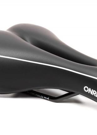 Сідло велосипеда ONRIDE ForBut Gel сталеві рамки жіноче чорний...