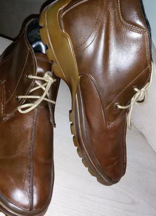 Tommy hilfiger-классирующие кожаные ботинки 44 размер (29 см)