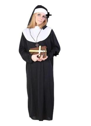 Карнавальный костюм монашка аниматор косплей