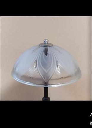 Запасной плафон абажур стекло для настольной лампы диаметр 20 см