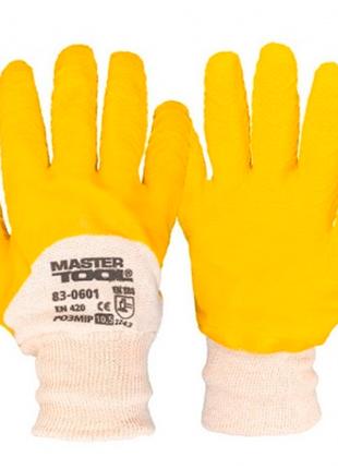 Перчатки Mastertool - стекольщика (желтая) 10,5" (83-0601)