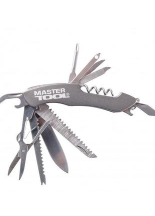 Мультитул Mastertool - 14-в-1 швейцарский нож (79-0125)
