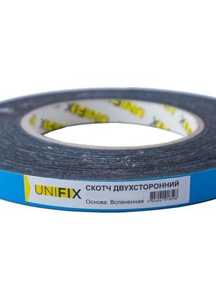 Скотч двухсторонний Unifix - 12 мм x 5 м вспененный (PN-1205)