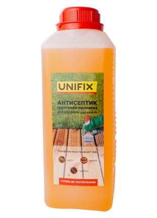 Антисептик грунтовка-просочення для обробки деревини Unifix - ...