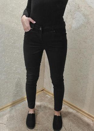 Базовые черные джинсы скинни new look