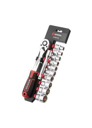 Набор инструмента на планке Intertool - 1/2" x 12 ед. Storm (E...