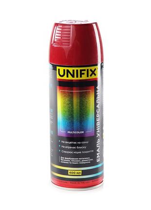 Эмаль универсальная Unifix - 400мл RAL 3009 красный оксид (951...