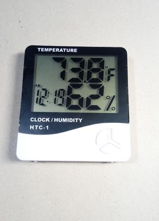 Цифрова метеостанція з годинником HTC-1 .