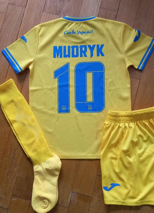 Мудрик форма Joma футболка Україна дитяча ігрова