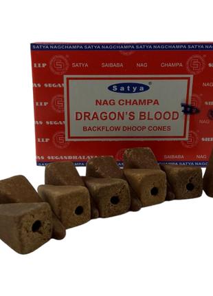 Dragon's Blood Backflow Cones (Крів Дракона) (Satya) 10 конусі...