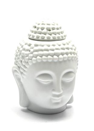 Аромалампа "Будда" белая (14х9х9 см)