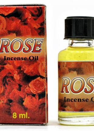 Ароматическое масло "Rose" (8 мл)(Индия)