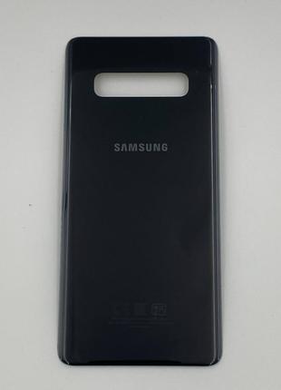 Задняя крышка корпуса Samsung Galaxy S10 (G973F Black) Б/У