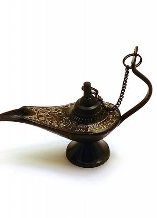 Лампа Алладина бронзовая черная (10х8х4 см)