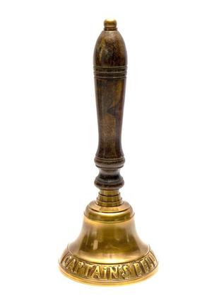 Колокол капитанский бронзовый (32,5х10х10 см)(Antic)