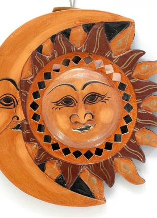 Зеркало мозаичное "Луна-Солнце" (d-20 cм)