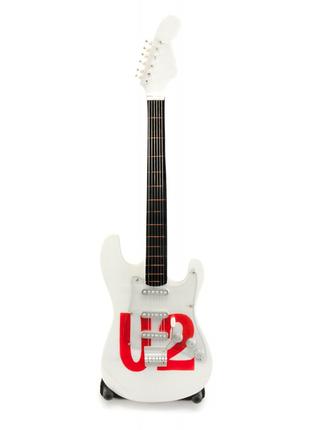 Гітара "U2"мініатюра дерево (24x8x2 см)