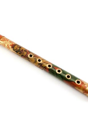 Флейта сулинг бамбуковая расписная (30,5х2,5х4 см)