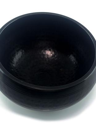 Поющая чаша кованая черная (16.5х8.5х15.3 см)