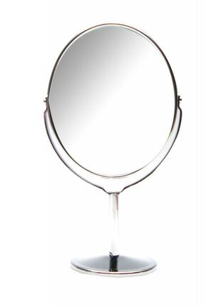 Зеркальце овальное настольное металл (19х10,8х7 см)(2 шт/уп)