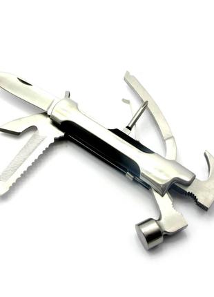 Нож-молоток с набором инструментов (14х7х2,5 см)(8 в 1)