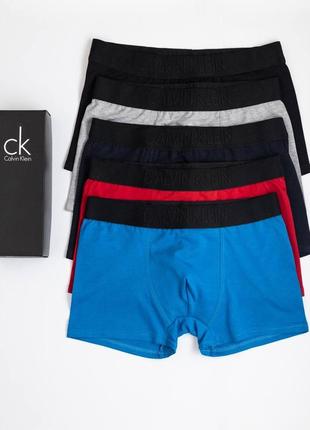 Боксери calvin klein boxer, різних кольорів (m-3xl)