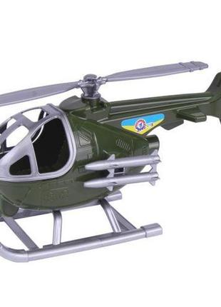 Пластиковая игрушка "военный вертолет"