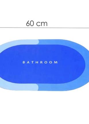 Килимок для ванної кімнати вологопоглинаючий швидковисихаючий