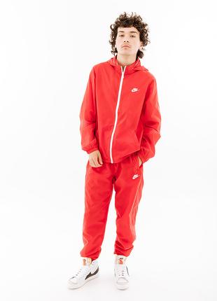 Мужской Костюм спортивный Nike CLUB SUIT Красный L (7dDR3337-6...