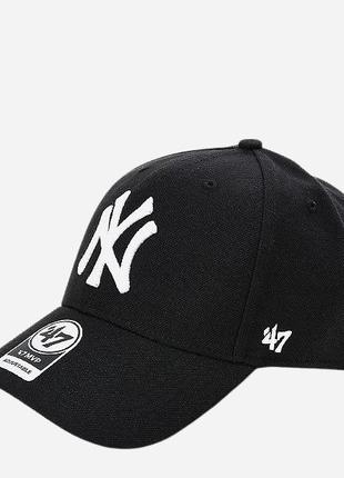 Бейсболка 47 Brand MLB NEW YORK YANKEES Черный One Size (B-SUM...