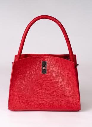 Жіноча сумка червона сумочка червоний клатч через плече класична